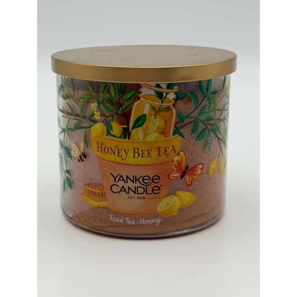 Yankee Candle Honey Bee Tea - Signature Collection Scented Candle NWT‎